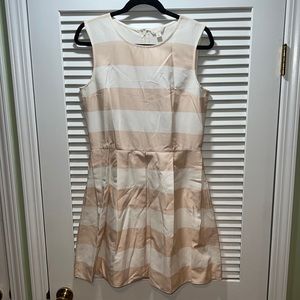 Gap light pink striped dress